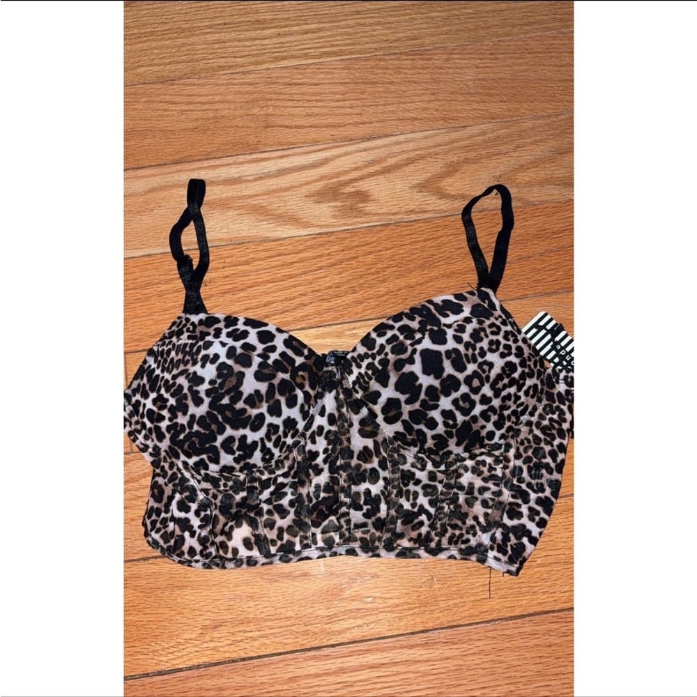 Leopard Bra Top